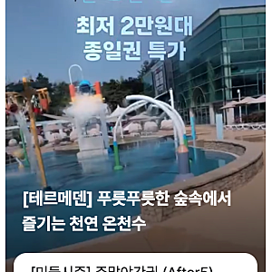 이천 테르메덴 풀앤스파 미들시즌 2만원대 특가 천연 온천수 실내외풀장 찜질스파 및 결제 ....