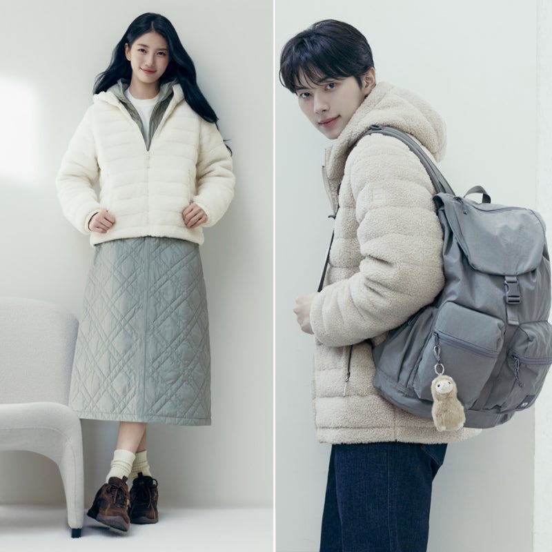 K2(케이투) 수지 이채민 패딩 알파카파카 카야 다운 뽀글이 플리스 자켓 만나요