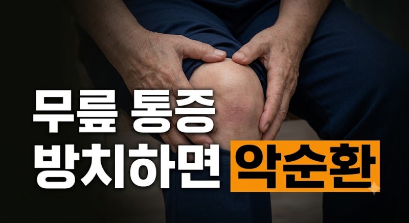 무릎 시큰거림 원인과 퇴행성 관절염 단계별 치료법 총정리