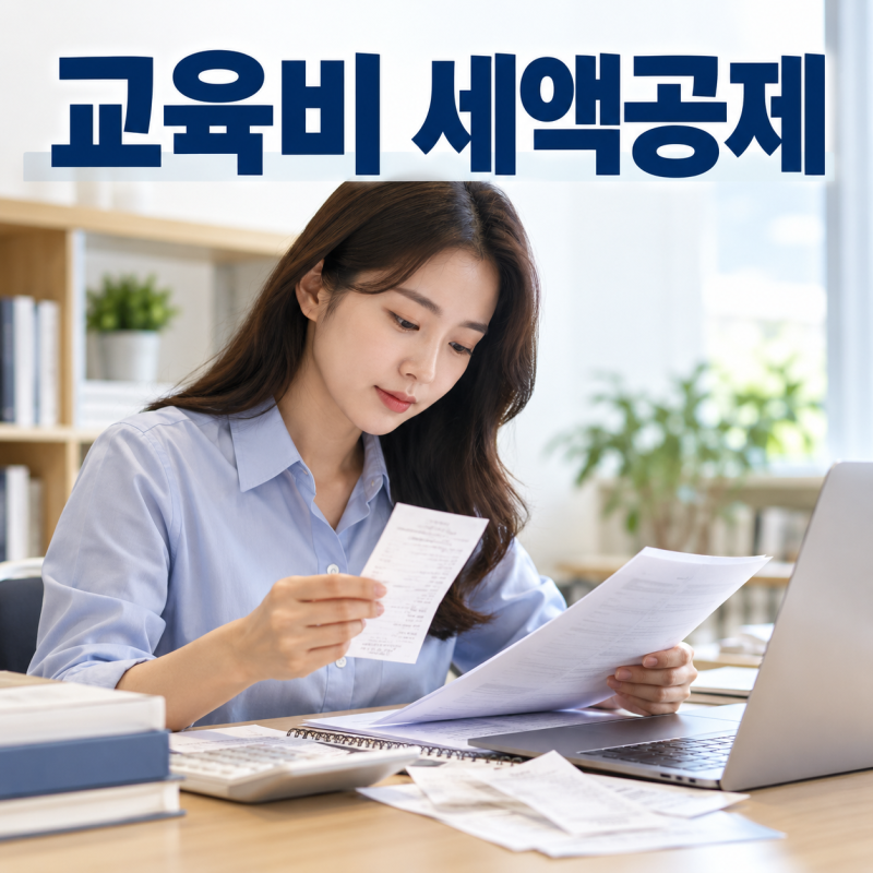 2026년 교육비 세액공제 총정리｜학원비·대학등록금·자녀 교육비 공제 기준