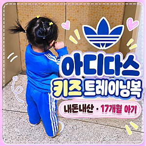 아기 간절기 트레이닝복 추천, 아디다스 키즈 파이어버드 트랙수트 내돈내산 착용 후기