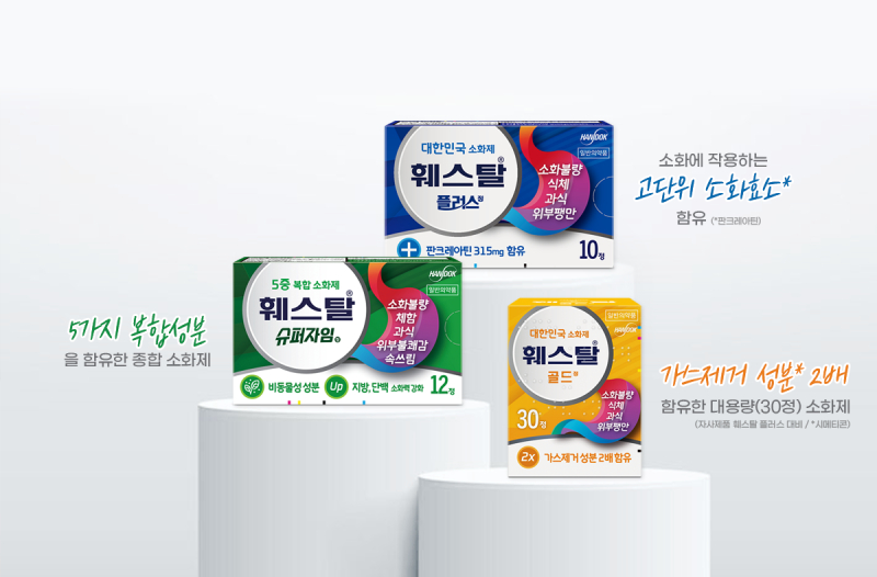 성분표로 보는 소화제 1편 훼스탈, 베아제, 다제스, 소하자임플러스 뭘 먹어야 하나? - 본전치....