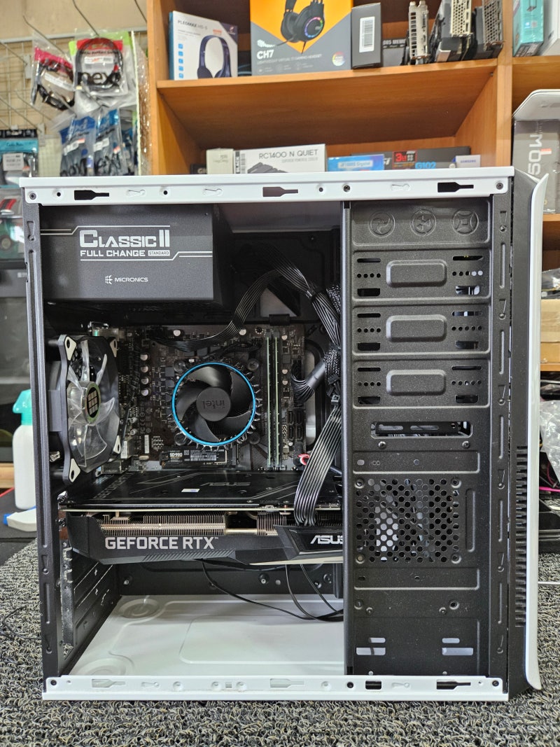 [원주컴퓨터수리]컴퓨터 부품 가져오셔도 정성껏! 원주 RTX 3060 그래픽카드 & 파워 교체기