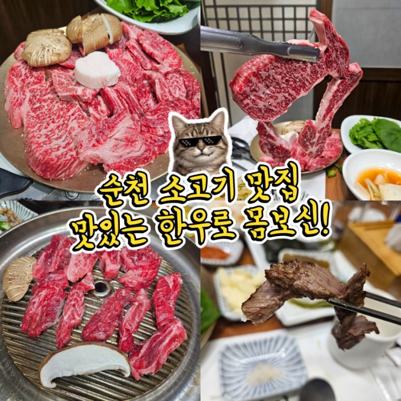 순천 한우 맛집 남흥회관 | 입에서 녹는 20일 숙성 한우등심