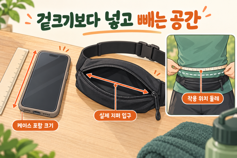러닝할 때 휴대폰 어디에 넣을까? 러닝벨트 고르기 전 확인할 3가지