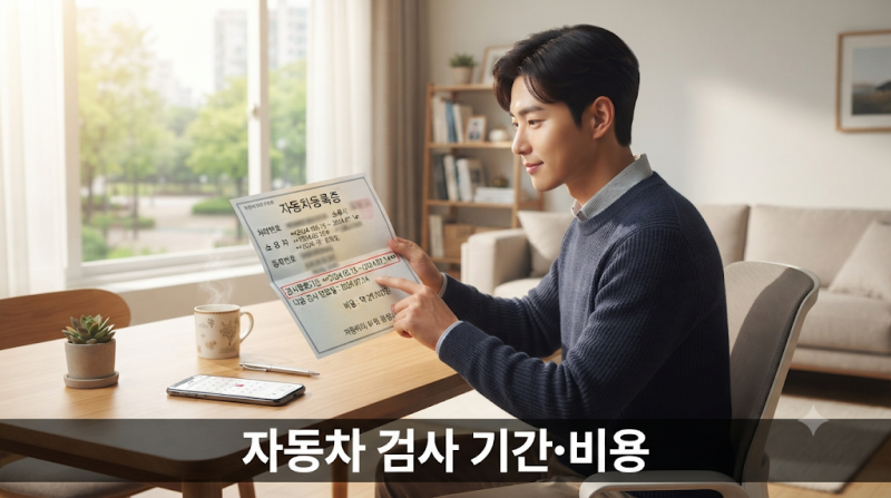 자동차 검사 기간 놓치면 과태료 얼마? 비용과 예약 방법 2026최신정리