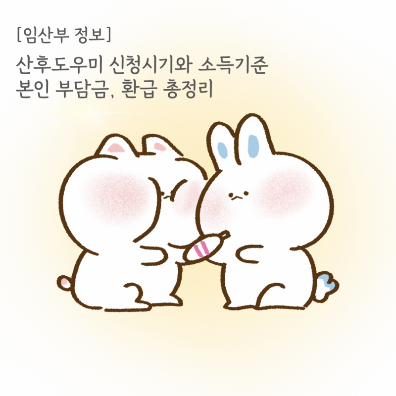보건소 정부지원 산후도우미 신청 시기와 소득기준, 본인부담금 환급 총정리