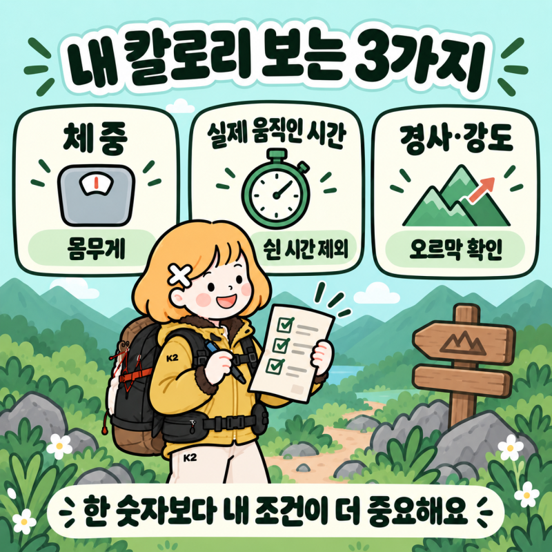 등산 1시간 칼로리는 얼마나 될까? 걷기·달리기와 체중별 비교