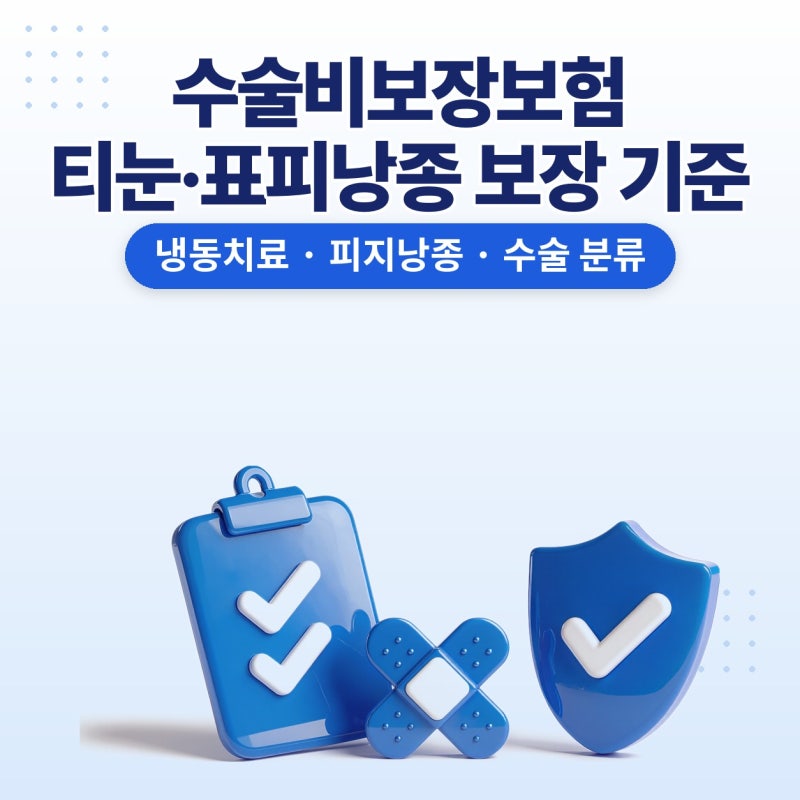 수술비보장보험, 티눈 표피낭종 수술비보험금 기준 플랜비보험에서 확인한 후기 (냉동치료, ....