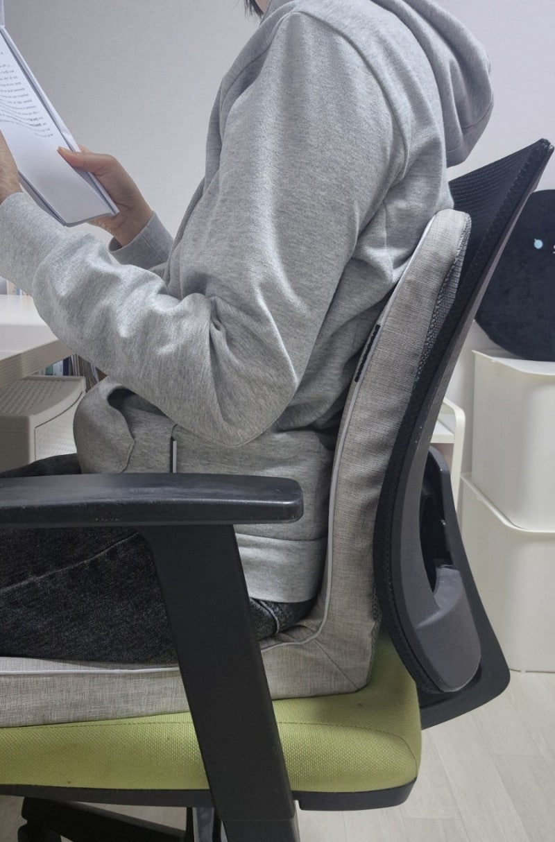 수험생 방석 핏스테이, 오래 앉아 공부하는 고2 딸이 사용해 봄.