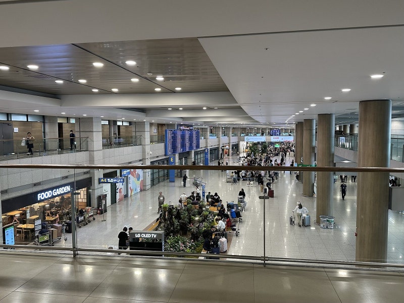 인천공항 1터미널 픽업 위치 — 1~14번 게이트와 승차장 번호