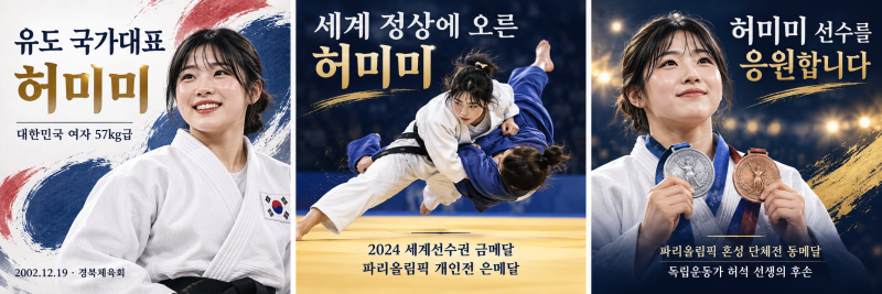 허미미 선수 대한민국 여자 유도
