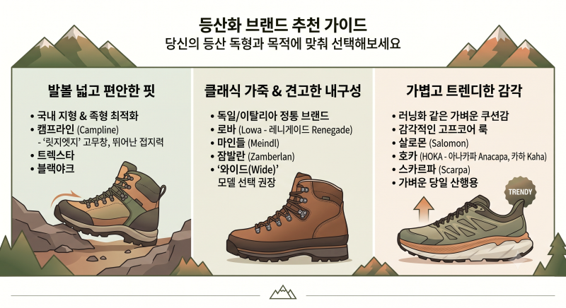 무턱대고 샀다간 발목 나가요! 경등산화 중등산화 차이 비교및 추천 (초보 가을 단풍 산행 추....