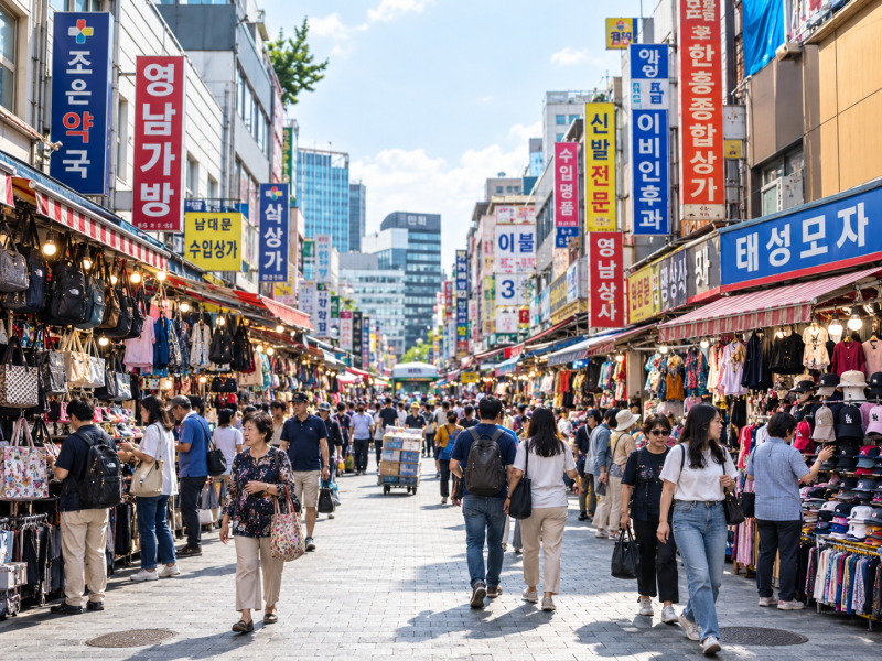 Namdaemun Market Food, Shopping, and Places to Visit with Kids in Seoul: Hoehyeon Station Travel Course