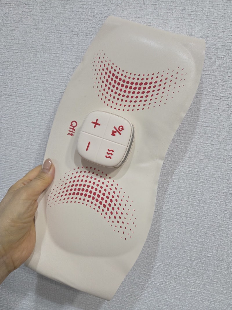 큐핏 온열 벨트 후기/복부 마사지기 저주파 마사지기로 아랫배 따뜻하게 쓰는 법 5가지