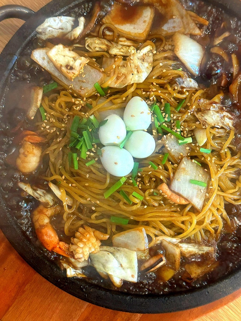 파주 롯데아울렛 식당 돌판석짬뽕 파주심학산점 파주 짜장면 맛집