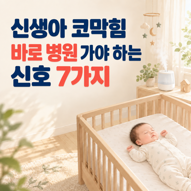 신생아 코막힘, 소리로 판단하면 안 돼요 | 신생아 그렁그렁 · 코막힘 소리 · 아기 코막힘