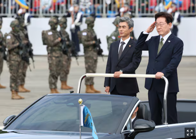 이재명 대통령, 국군의 날 기념사 DMZ 지뢰 폭발. “불의의 사고” ※ 한동훈, 북한 지뢰 도발,....