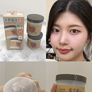 올리브영 당근패드 추천  화잘먹 피부를 위한 스킨푸드 당근패드