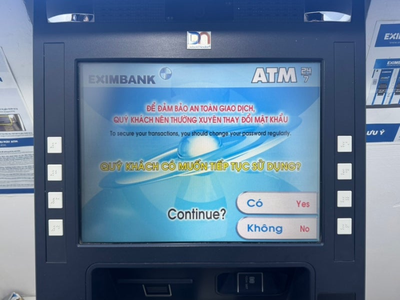 베트남 ATM 사용방법 | 신한쏠트레블카드 환전(수수료없는 atm위치)