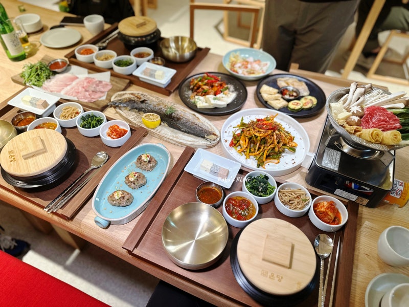 서울역 근처 가족식사 하기 좋은 남산타워 뷰 수제두부 한정식 온당 서울역 가볼만한곳 추천