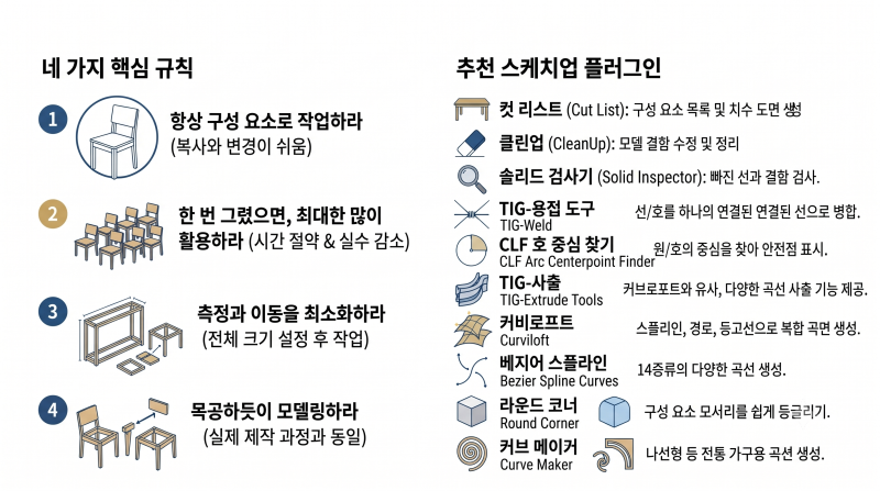 [스케치업 × 생성형 AI] 3D 모델링 기초부터 AI 연속 렌더링