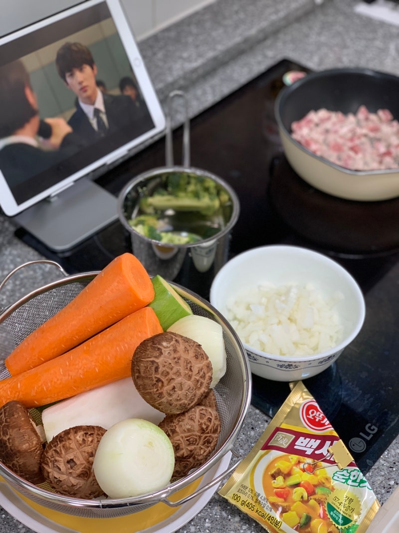 4살 유아식 밀프랩 / 유아식 집밥 / 카레 / 된장국 / 소고기무국 만드는 요린이