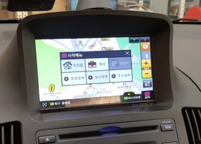 현대 오토에버 지니 GINI 네비게이션 HS-350T HS-781 프로그램 업데이트 오류 해결