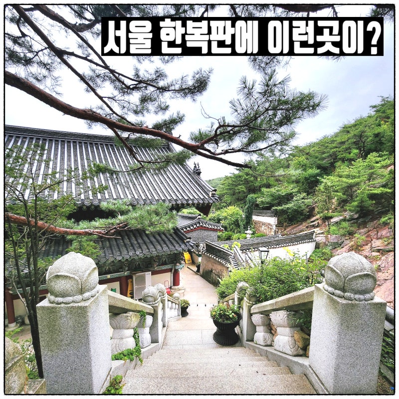 은평구 진관사 한옥마을 서울 사찰 가볼만한곳