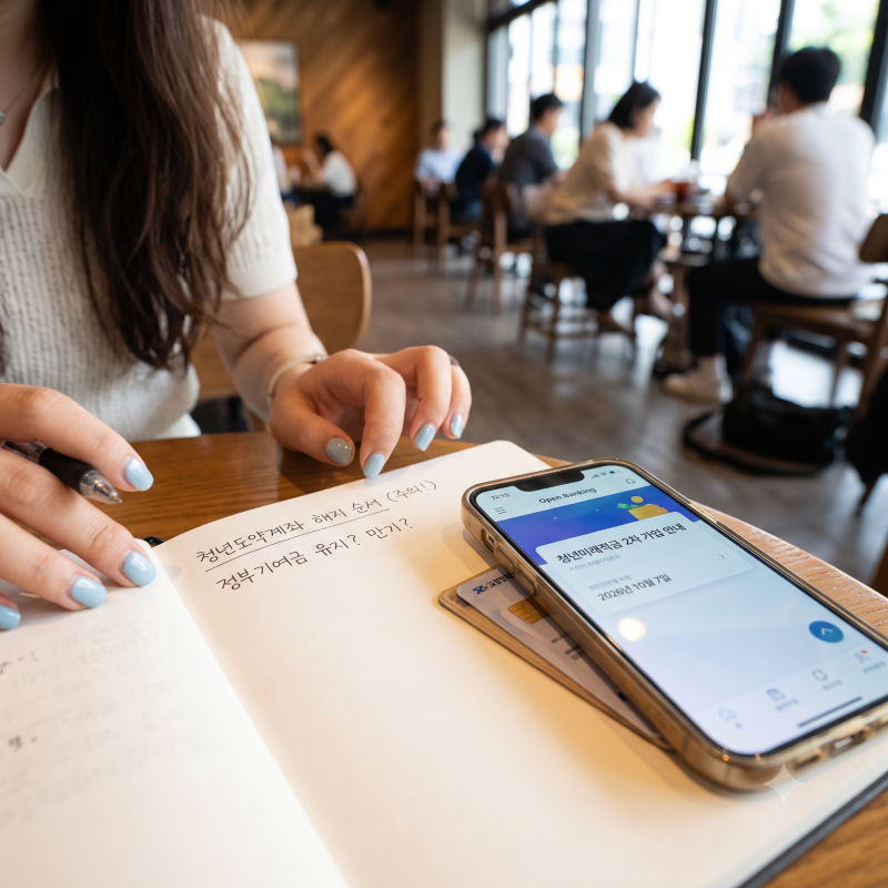 청년도약계좌 그냥 해지했더니 정부기여금 날아갈 뻔, 순서 하나 몰랐다니