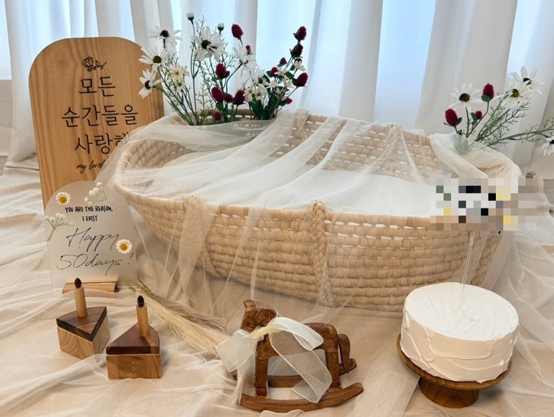 50일 아기 셀프촬영대여 ꒰ 로다테이블 ꒱ 후기