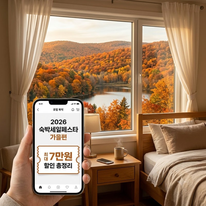 2026 숙박세일페스타 최대 7만원 쿠폰 받는 법! 연박 할인 조건과 예약 전 필독 꿀팁