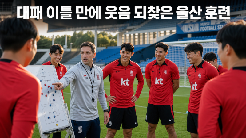 대패 이틀 만에 웃음 되찾은 모레노호, 베네수엘라전 준비 돌입
