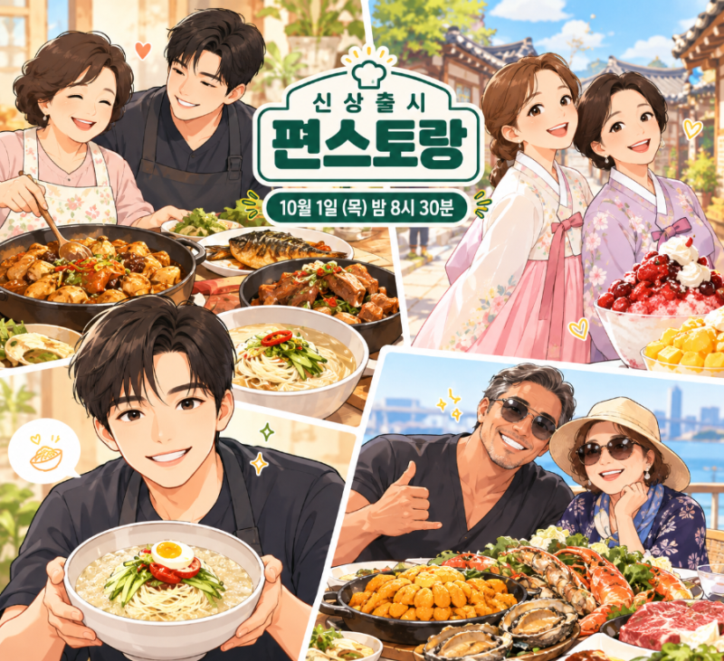 10월1일 신상출시 편스토랑 방송 지승현 엄마 직업 안동영어문화해설사 안동찜닭양념장 레시....