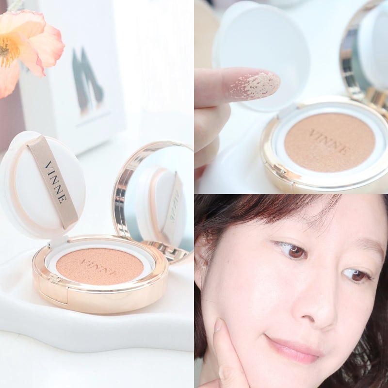 커버력 좋은 쿠션 추천 빈느 프레스티지 글로우 스킨핏 쿠션 팩트솔직 후기
