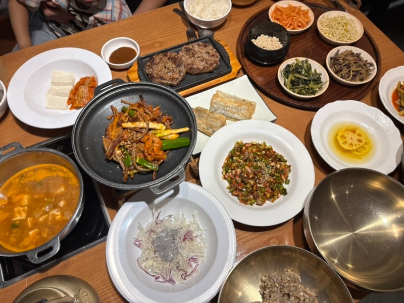 영종도 한식 맛집 아이랑 가족식사로 추천하는 봄이보리밥