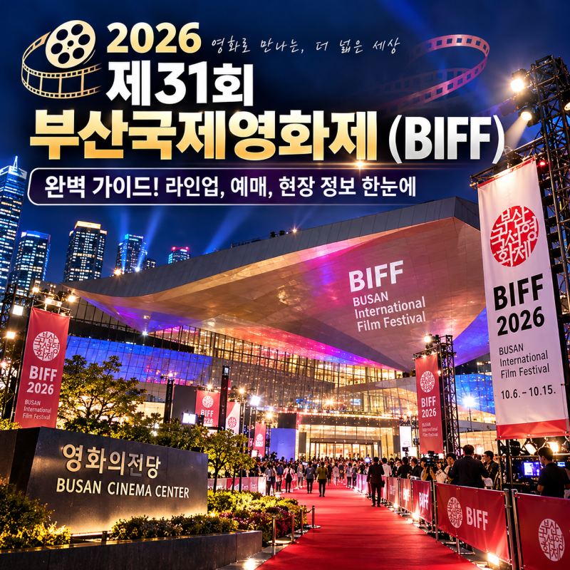 【釜山10月のホットプレイス】2026年釜山国際映画祭ラインナップ｜予約失敗時の裏技・駐車場・公共交通機関総まとめ