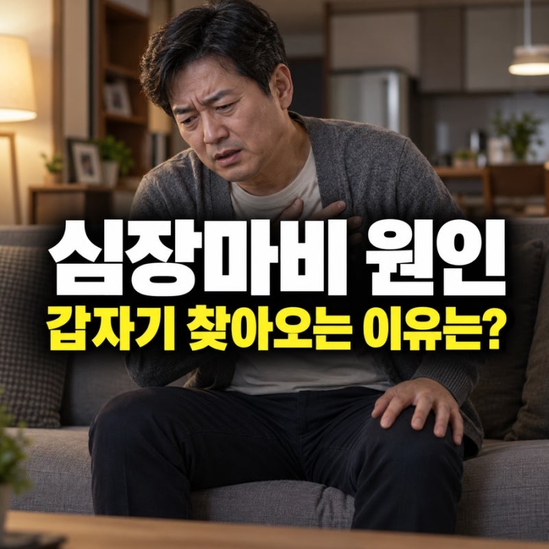 심장마비 원인, 갑자기 쓰러지는 이유와 놓치면 안 되는 신호