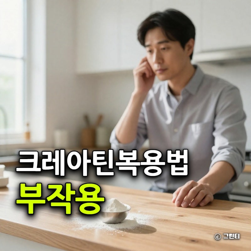 크레아틴 복용법 부작용, 탈모 걱정 없이 먹는 법
