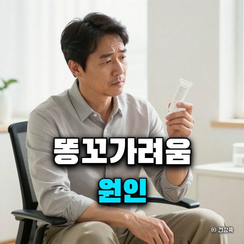 똥꼬가려움 원인, 연고만 바르면 해결될까?