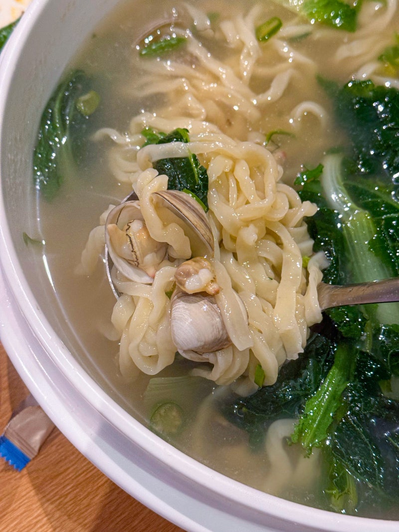 대구 칼국수 맛집 조조칼국수 본점 범어동 물총조개칼국수 낙지파전 주차