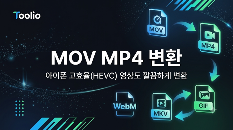 MOV MP4 변환 | 아이폰 고효율(HEVC) 영상도 되는지 직접 확인해봤습니다
