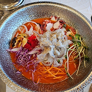 속초 오징어물회 맛집 낙산해신물회 양양 오징어회 포장