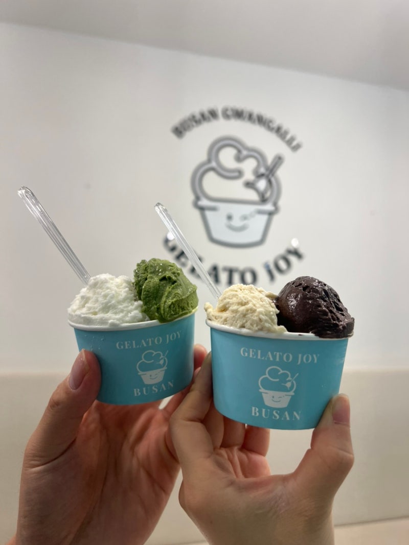 광안리 젤라또 맛집 젤라또조이 민락점 솔직후기 새벽 2시까지 먹는 아이스크림