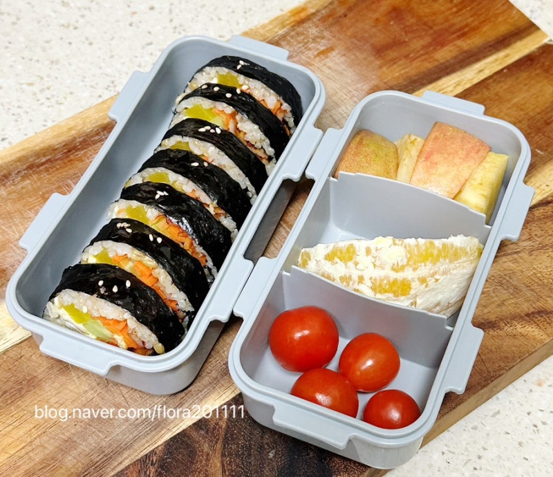 매운 어묵김밥 만들기 식어도 맛있는 직장인 도시락
