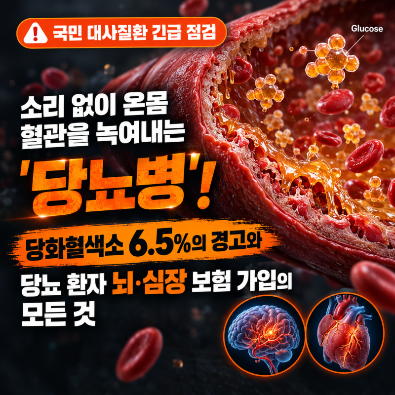 당뇨!!! 물 많이 마시고 화장실 자주 갔을 뿐인데 콩팥이 망가진다고요?" 대한민국 2천만 위협....