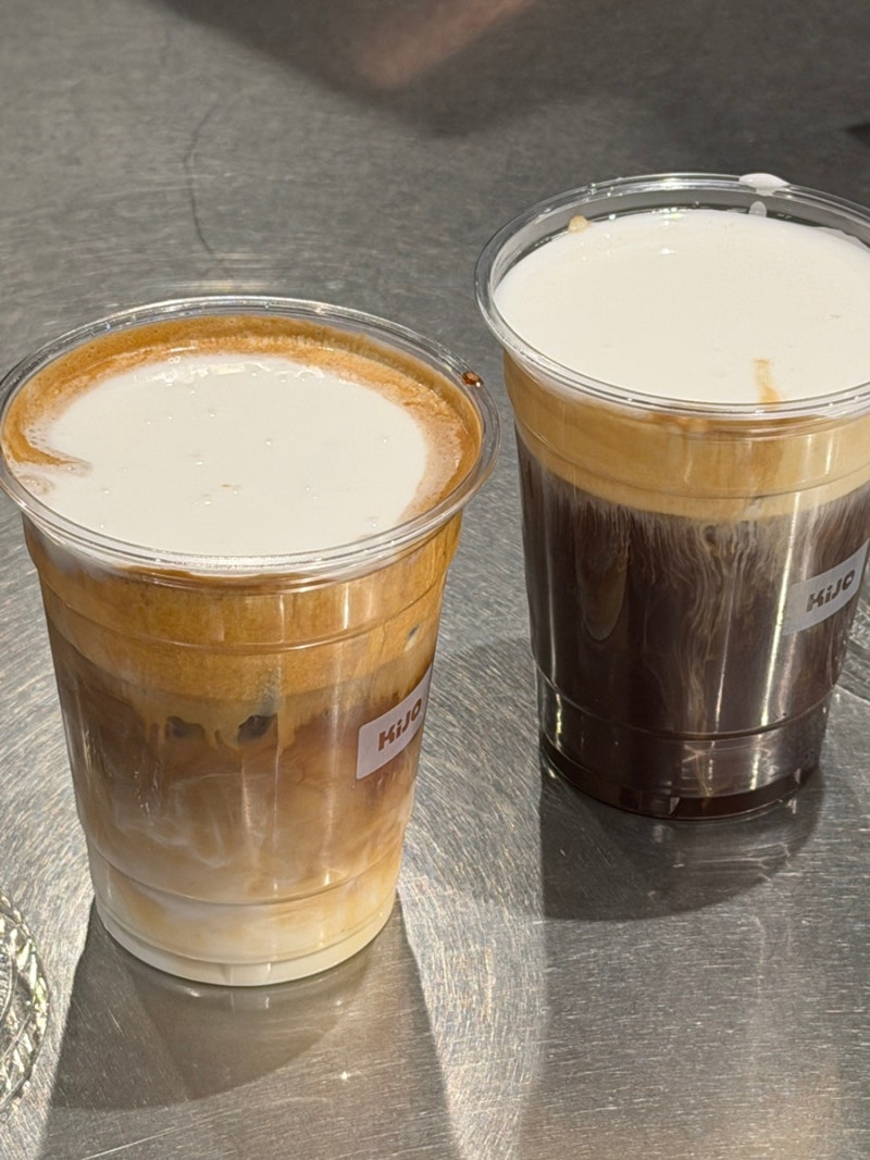 여의도 더현대 카페 기조 kijo 커피 맛집