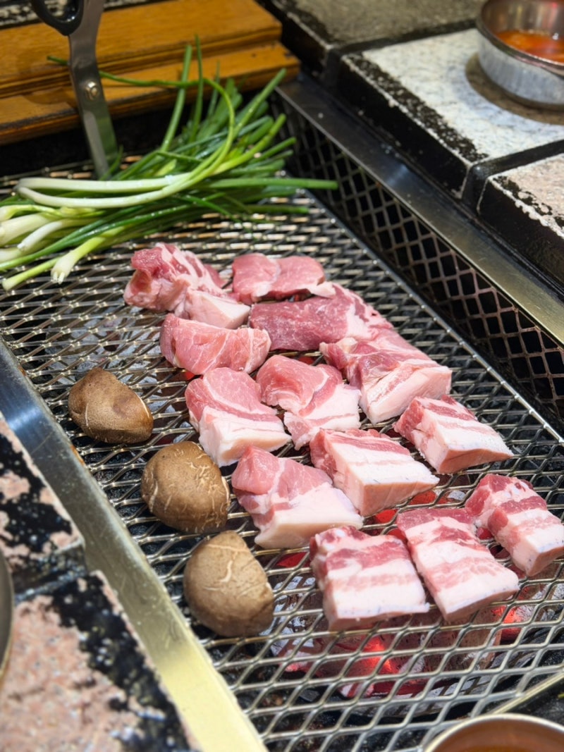 [서울/을지로] 어마무시한 웨이팅도 잊게 만드는 흑돼지 맛집! 산청숯불가든 을지로점