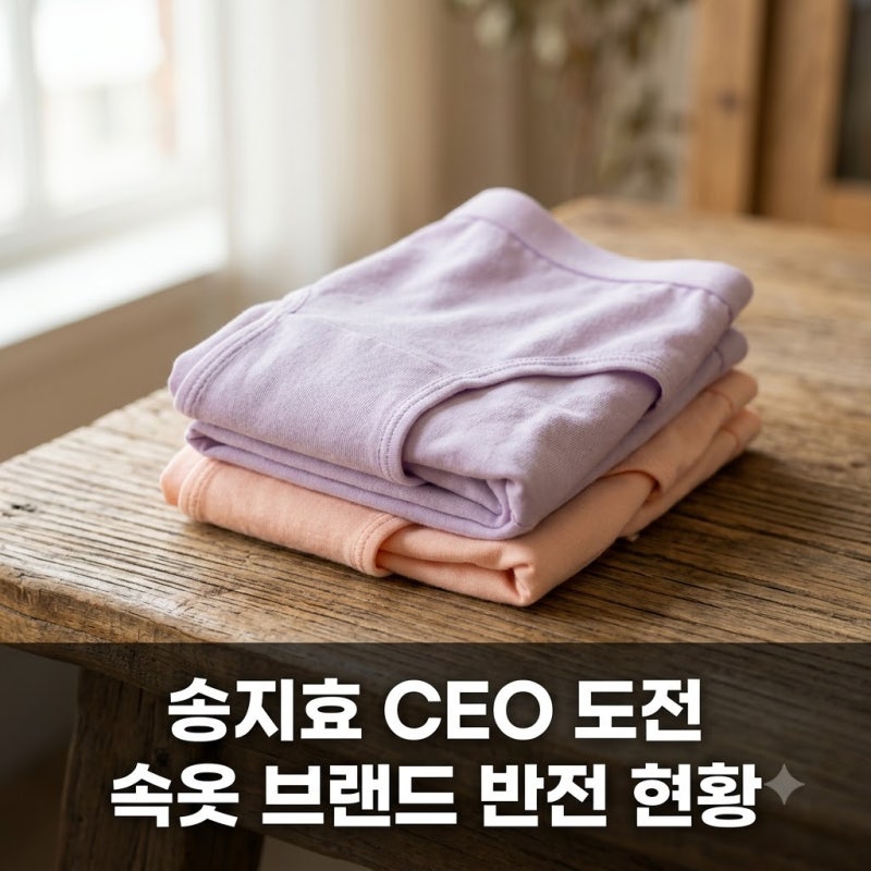 「親自擔任模特兒」宋智孝CEO內衣品牌的反轉現況