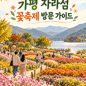 2026 가평 자라섬 꽃축제 가을 나들이, 일정·입장료·주차 전 확인할 것